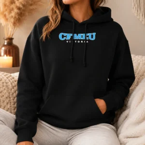 Official Cfmeu Victoria Blue Logo Hoodie
