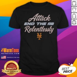 Awesome New York Mets End The AB Relentlessly shirt featuring vibrant team colors and logo.