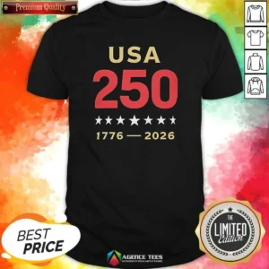 Good USA 250 1776 2026 Patriotic American Independence Anniversary