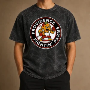 Pretty Providence Bruins Fightin' Parms Washed T-Shirt
