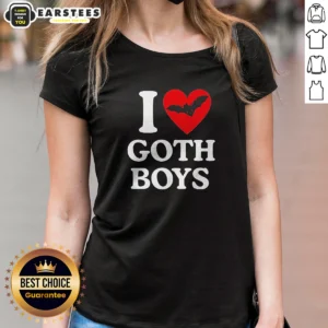 Hot I Love Goth Boys Ladies Shirt