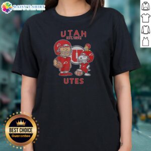 Pretty The Peanuts Utah Utes Football Est 1892 Ladies Shirt in soft fabric with classic fit