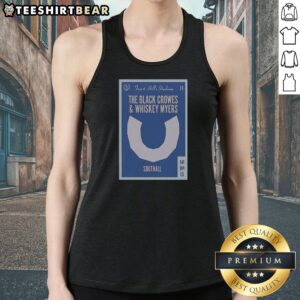 Awesome Forest Hills Two Rock Acts Horseshoe Stadium June Southall Concert Poster Art Tank top in black with vintage concert poster design