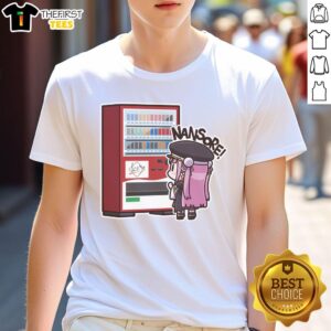 Alt Text: Pretty Heaven Burns Red Otamasan This Is Vending Machine T-Shirt featuring a vibrant graphic design.