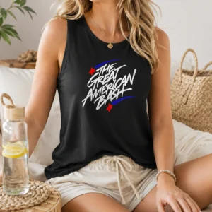 Top The Great American Bash WWE Wrestling Event Logo Tank Top