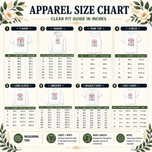 Size chart for Official Today Im Not Gonna Be A Bitch Im Gonna Be Nice with measurements in inches and cm