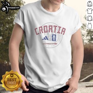 Good Croatia FIFA World Cup 26 Logo Shirt featuring vibrant graphics and comfortable fit.