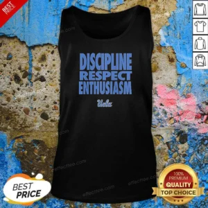 Original UCLA Bruins Discipline Respect Enthusiasm Tank Top