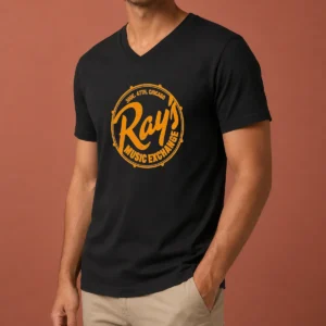 Pretty 300E 47th Chicago Music Exchange V-Neck Shirt