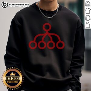 Hot The Villain Sweatshirt displayed on a clean background, showcasing its vibrant design and comfortable fit.