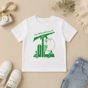 Nice Flag Of Hezbollah Kids T-Shirt