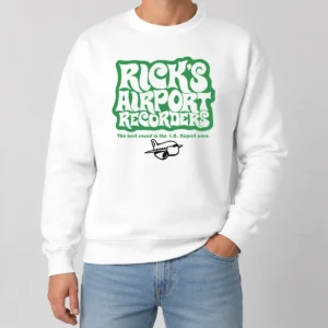 Cute Tom Petty Rick'S Airport Recorders The Best Round Sweater