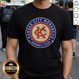 Premium Kansas City Monarchs Baseball Club Kansas City Monarchs Baseball Logo Shirt displayed on a hanger