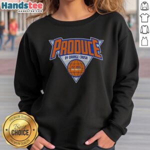 Pretty Produce By Orange Crush New York Knicks sweatshirt in vibrant colors, perfect for fans and casual wear.