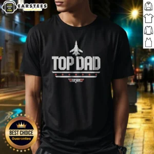 Original Top Dad Top Gun Logo Parody