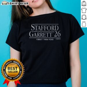 Funny Stafford Garrett '26 Ladies Shirt featuring a playful design for casual wear