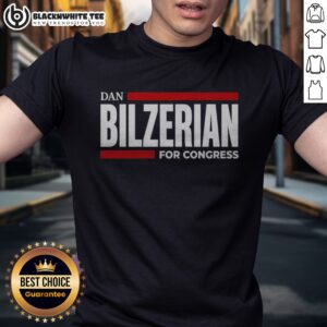 Hot Dan Bilzerian For Congress 2026 Shirt displayed on a white background, perfect for casual wear.