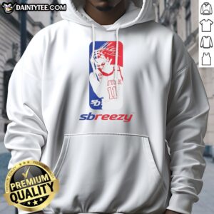 Nice Jalen Brunson Sbreezy New York Basketball Logo Hoodie featuring a bold design