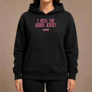 Official I Miss The Denim Jersey Mib26 New York Mets Hoodie