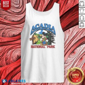 Hot Mickey Mouse Acadia National Park tank top optimized for vibrant summer wear