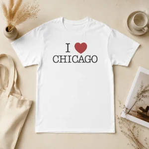 Nice I Love Chicago Heart