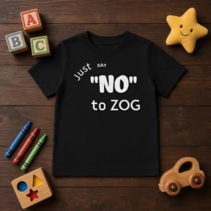 Top Randy Weaver Just Say No To Zog Kids T-Shirt