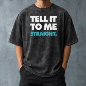 Premium World Of Wonder Stop That Train Tell It To Me Straight Gay Washed T-Shirt