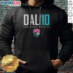 Awesome San Diego Wave FC DALI 10 San Diego Wave FC San Diego Wave FC Hoodie for fans