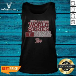 Awesome Troy Baseball 2026 College World Series tank top optimized for sports enthusiasts.