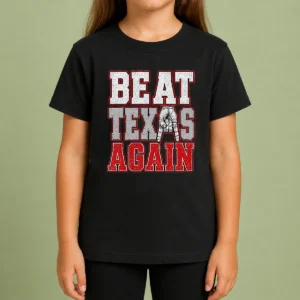 Pretty Oklahoma Sooners Beat Texas Again College Football Kids T-Shirt