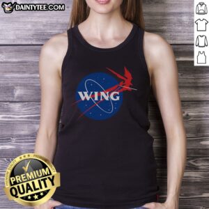 Premium Wing Mecha Aeronautics And Colony Administration Tank Top featuring a unique design for enthusiasts