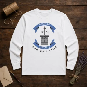 Funny Preston Athletic Football Club 1945 Soccer Long Sleeve Shirt