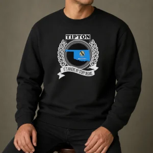Funny Tipton Oklahoma It Is Where My Story Begins Home State Pride Sweater