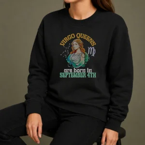 Official Virgo Queens Are Born In September 4th Sweater