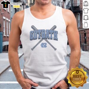 Awesome UNC Baseball Gdtbath Tank Top