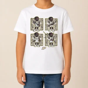 Awesome Basketball Purdue The Lance Dance Lance Jones Kids T-Shirt