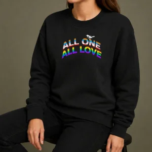 Nice All One All Love LGBTQ Sweater