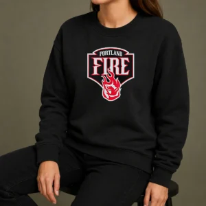 Premium Portland Fire Logo Sweater