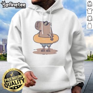 Hot Summer Capy hoodie featuring a vibrant summer-themed design for stylish comfort.