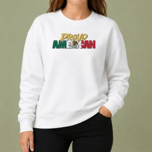 Funny Proud American Eagle Sweater