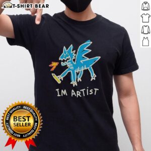 Nice Im Artist Dragon T-Shirt featuring a colorful dragon design, perfect for art lovers and unique fashion enthusiasts.