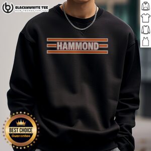 Awesome Hammond Chicago Bears Sweatshirt featuring a bold team logo and comfortable fit.
