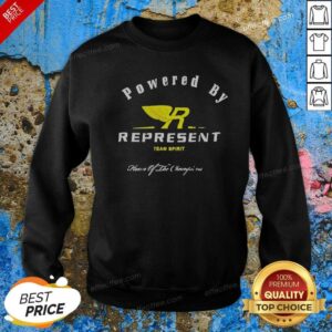 Good Nice R Powered By Represent Team Spirit Sweatshirt