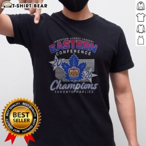 Original Toronto Marlies 2026 Eastern Conference Champions American Hockey League Shirt on shirt