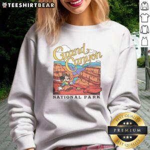 Pretty Mickey Mouse Grand Canyon National Park Sweatshirt featuring a vibrant design inspired by nature.