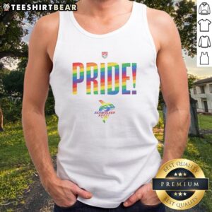 Top Seattle Seawolves Rugby Happy Pride Month Tank top featuring vibrant colors and pride-themed graphics