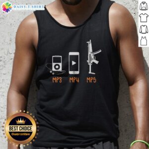 Good MP3 MP4 MP5 Tank Top featuring a vibrant graphic design for music lovers
