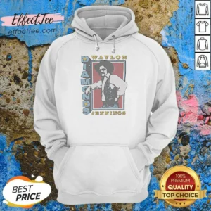 Pretty Waylon Jennings Diamonds Ringer Hoodie