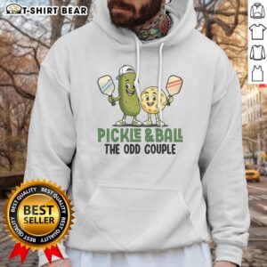 Original Pickle And Ball The Odd Couple Pickleball Matching Hoodie featuring a unique design for pickleball lovers
