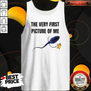 Official The Very First Picture Of Me Sperm With Beer Mug Tank Top